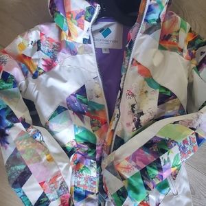 Obermeyer Girls Ski Jacket and Pants Size 8